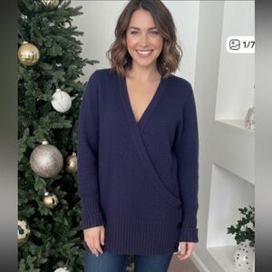 UGG Deep Blue Cardigan Sweater